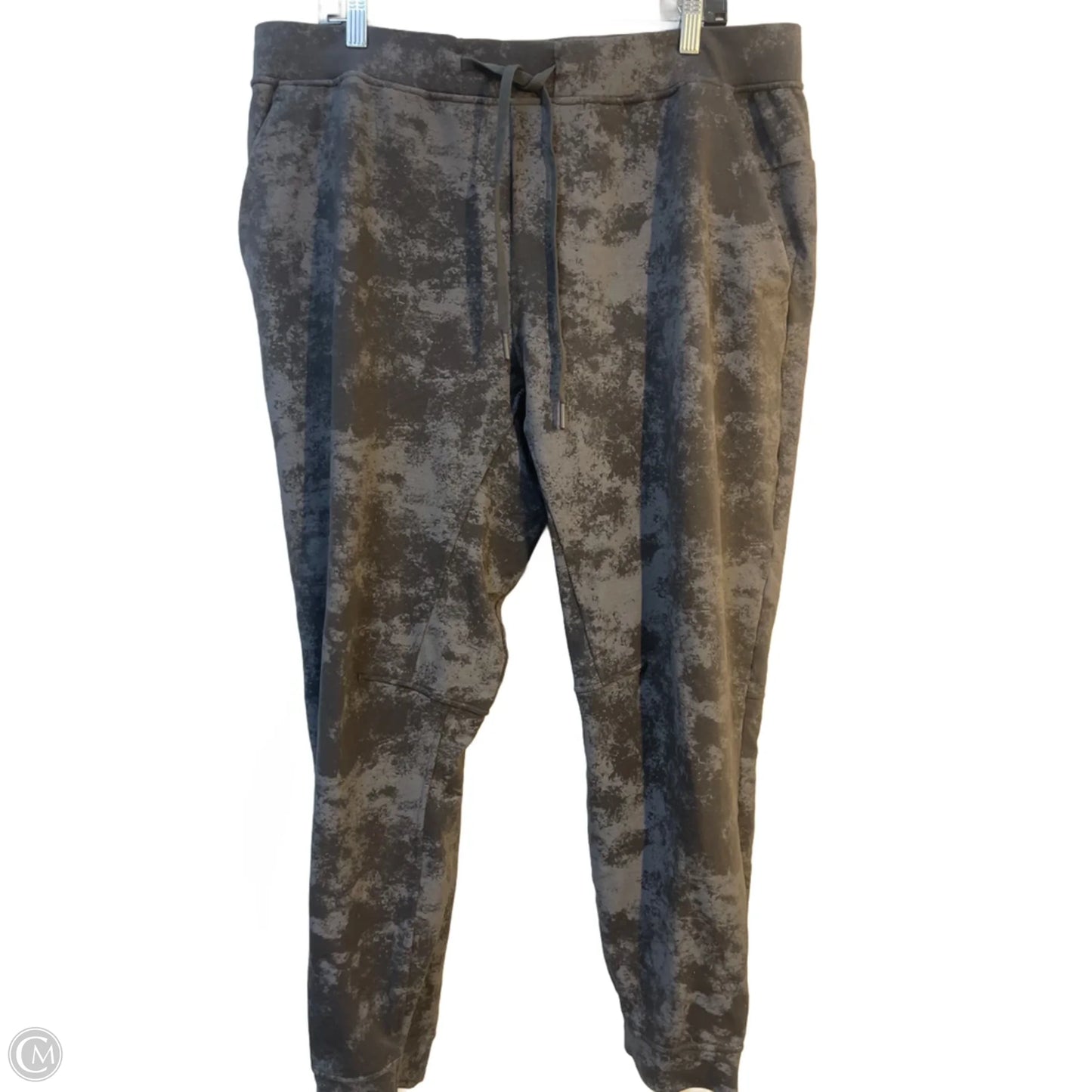 Athletic Pants By Lululemon In Grey, Size: Xxl