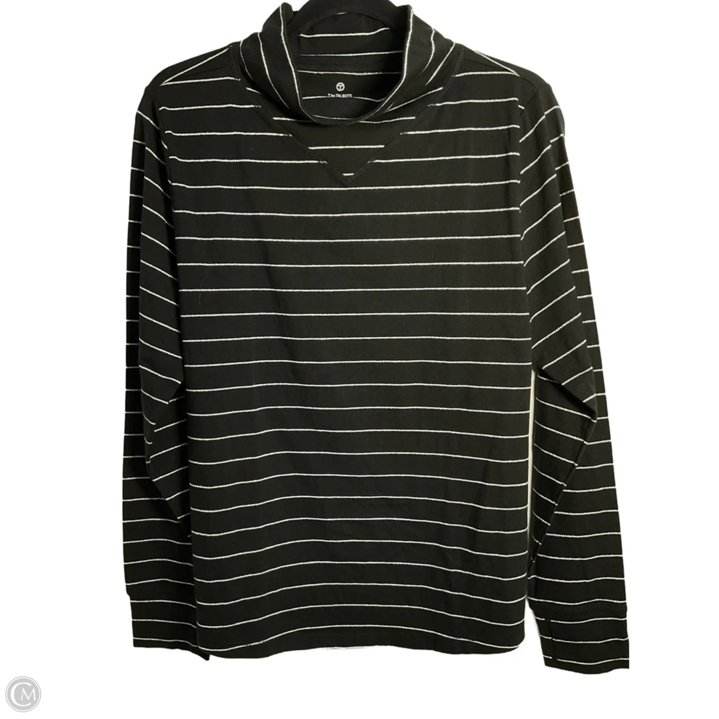 Top Long Sleeve By Talbots In Black, Size: Xlp