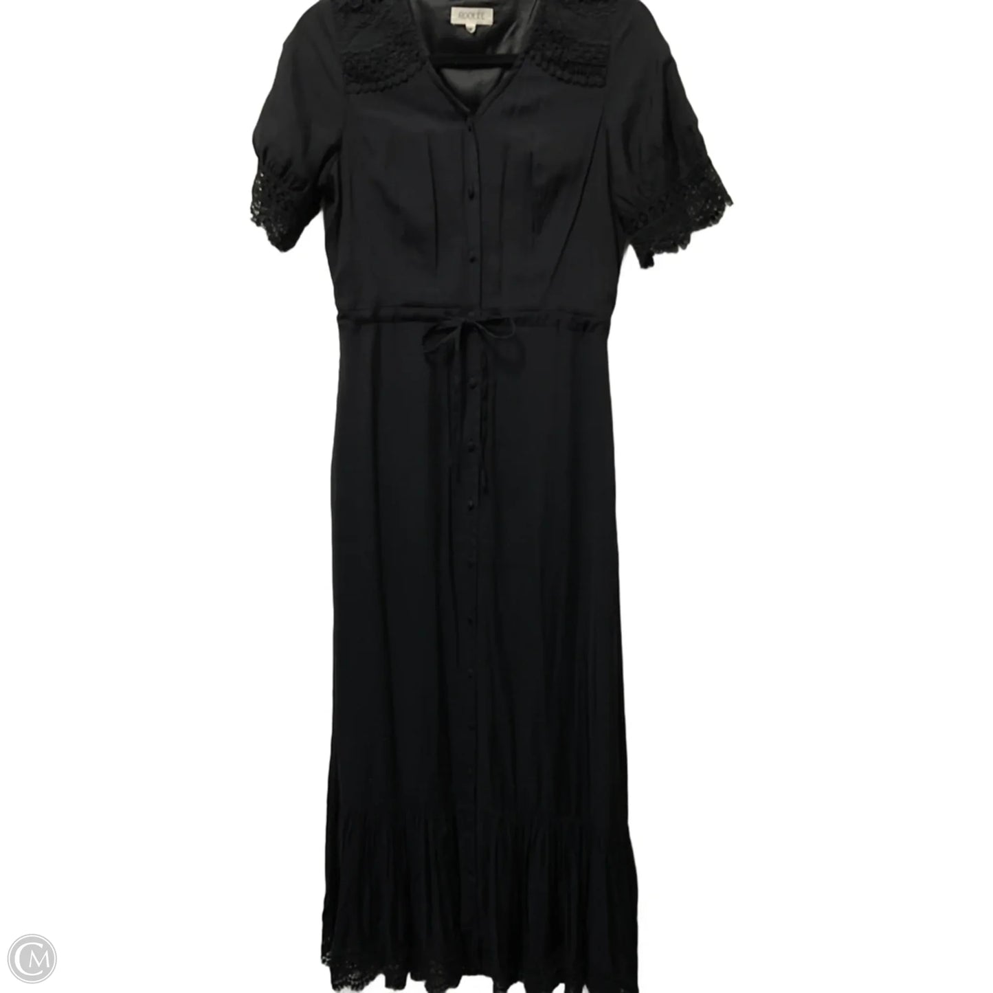 Dress Casual Maxi By Roolee In Black, Size: S