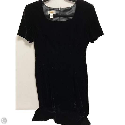 Dress Party Midi By Talbots In Black, Size: M