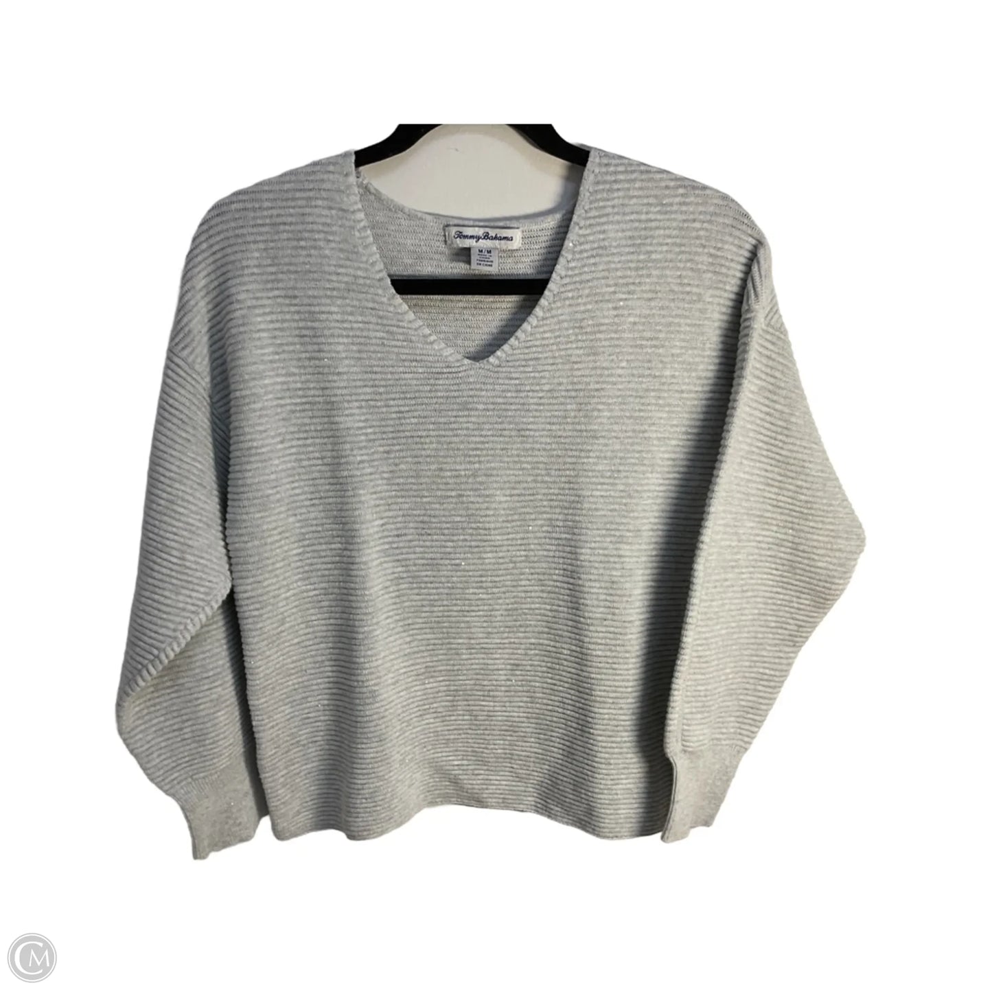 Sweater By Tommy Bahama In Grey, Size: M