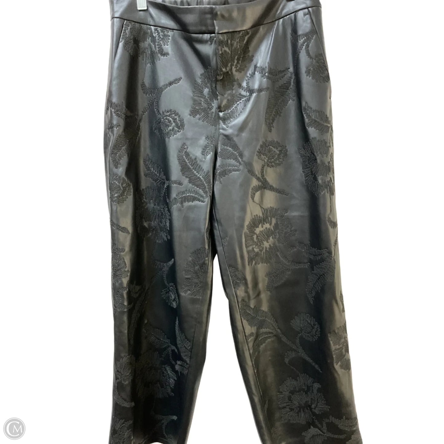 Pants Wide Leg By Chicos In Black, Size: L