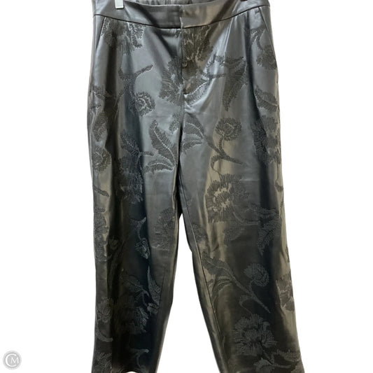 Pants Wide Leg By Chicos In Black, Size: L