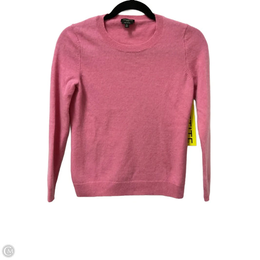 Sweater Cashmere By Talbots In Pink, Size: Sp