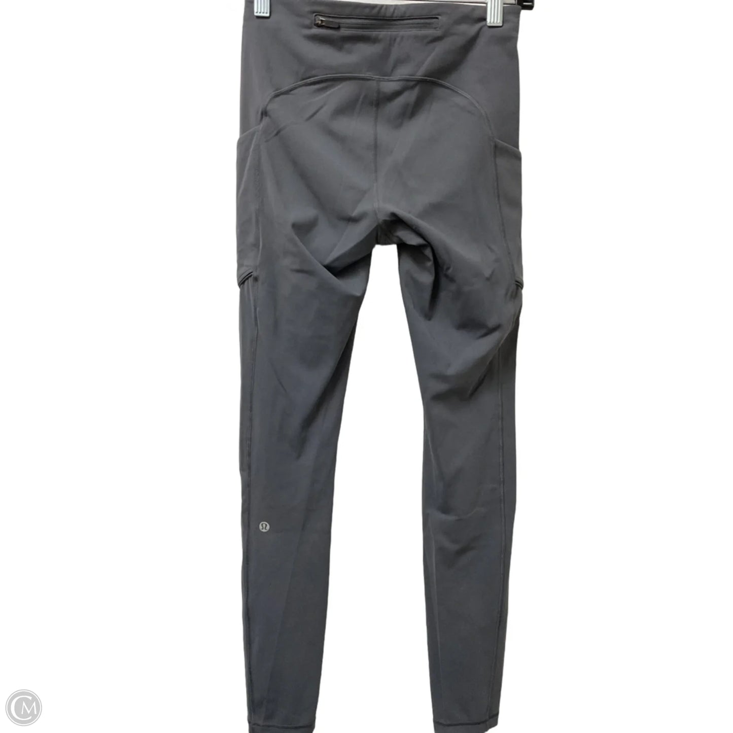Athletic Leggings By Lululemon In Grey, Size: 4