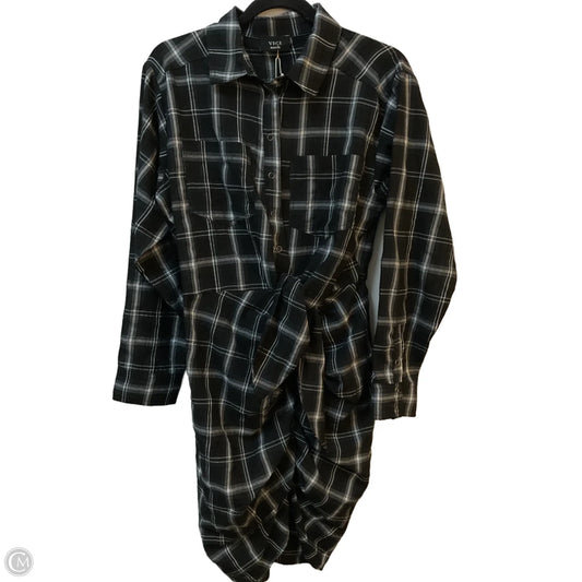 Dress Casual Midi By Vici In Black & Grey, Size: M