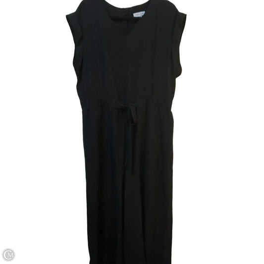 Jumpsuit By Calvin Klein In Black, Size: Xl