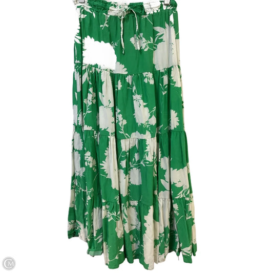 Skirt Maxi By Yumi Kim In Green & White, Size: L