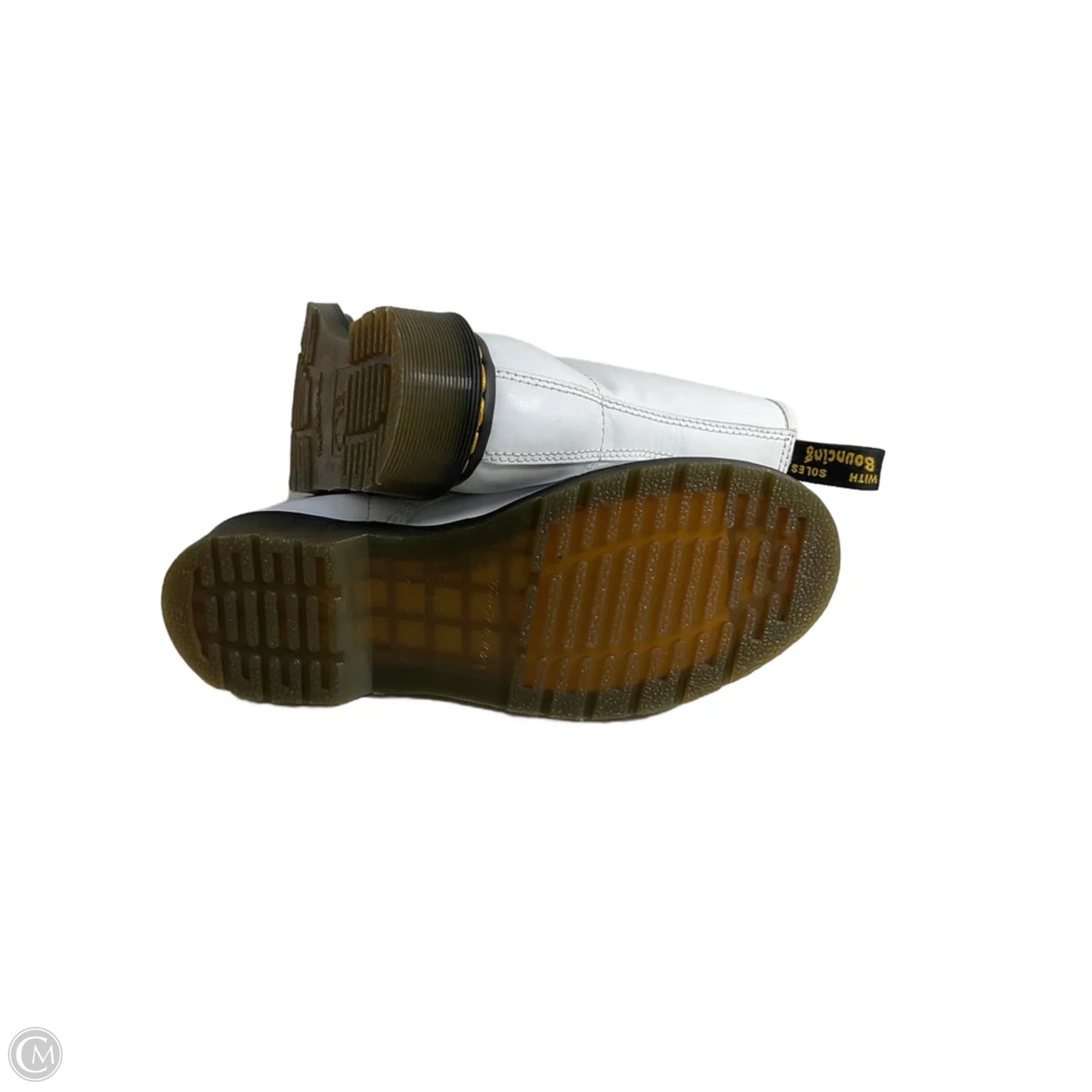 Boots Combat By Dr Martens In White, Size: 9