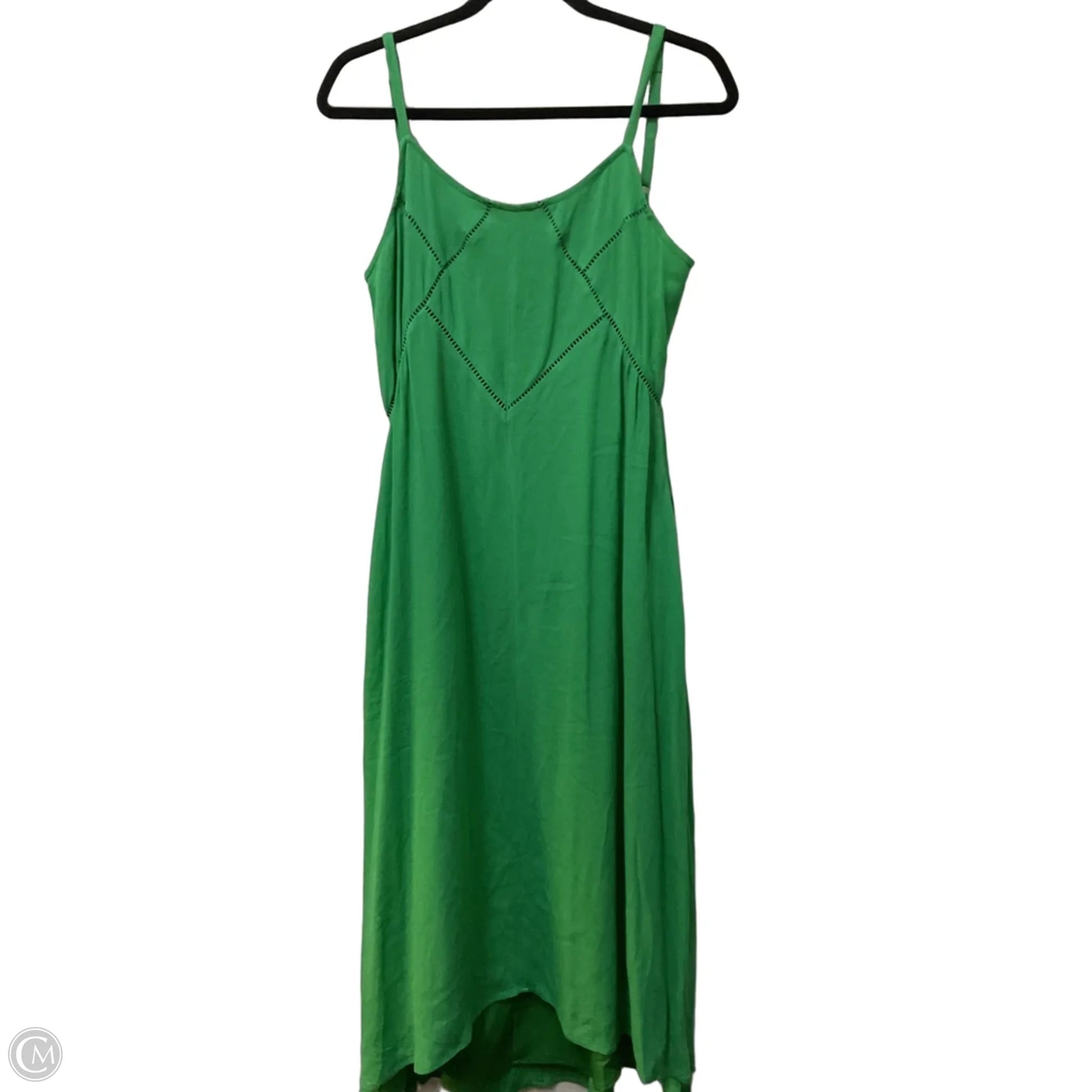 sundance green dress Sundance Dress Womens Large Teal Green Embroidered Long Sleeve Boho Cotton Maxi