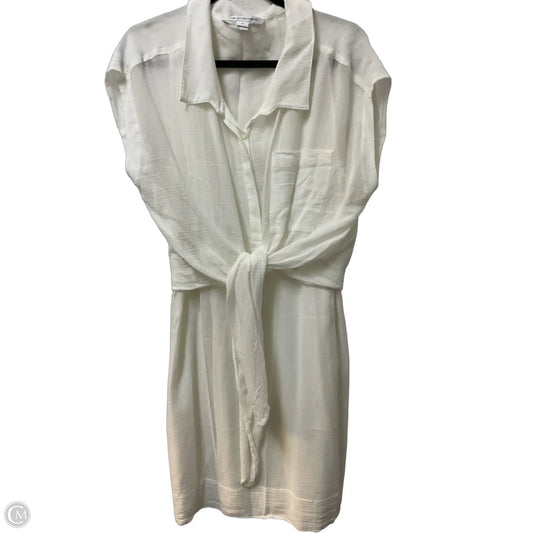 Dress Designer By Diane Von Furstenberg In Ivory, Size: M