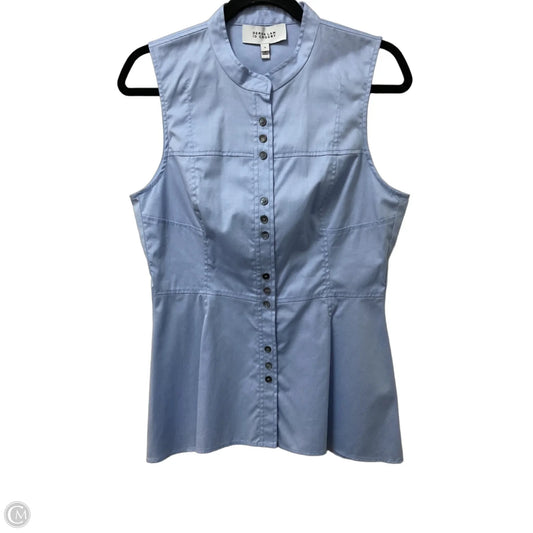 Top Sleeveless Designer By Derek Lam In Blue, Size: M