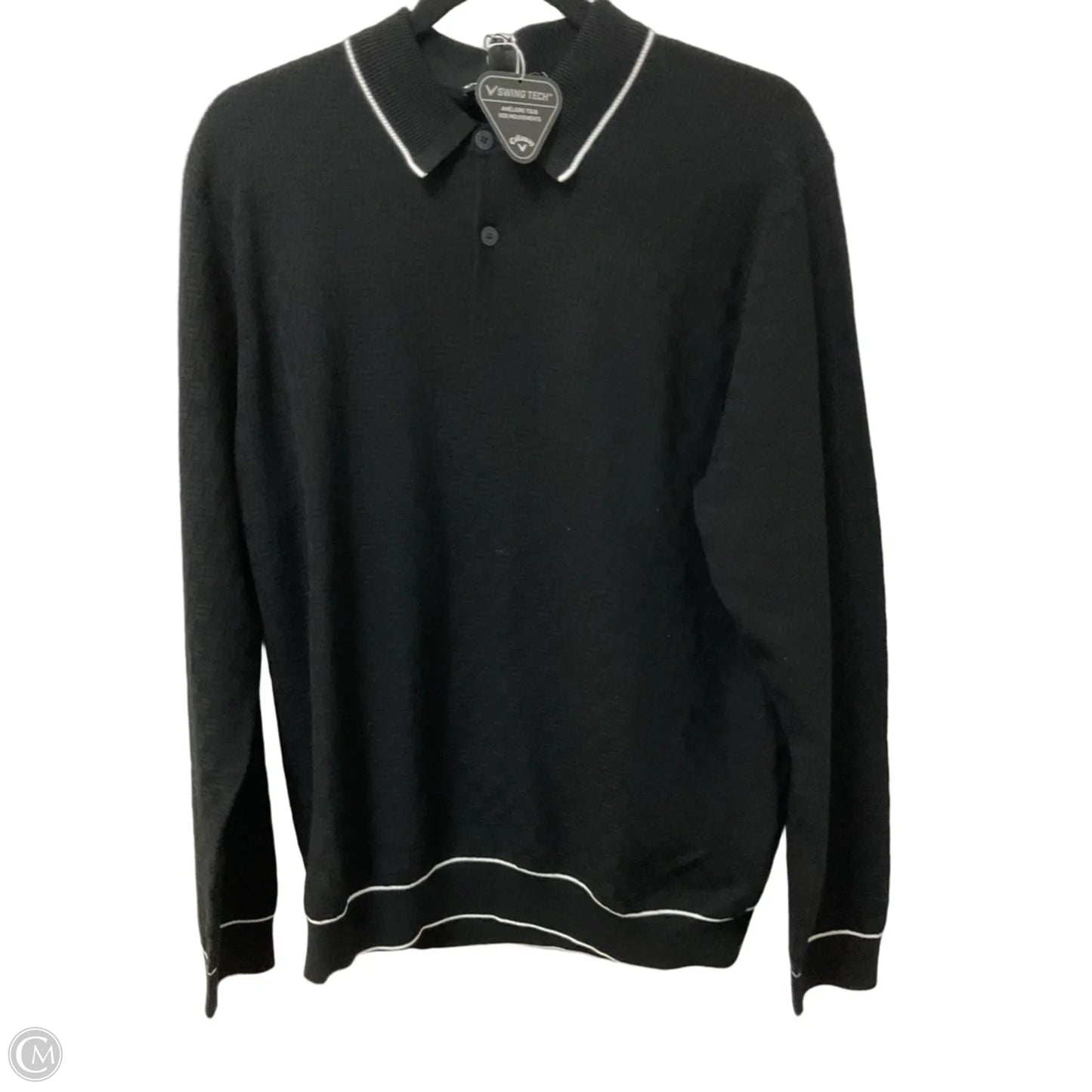 Sweater By Callaway In Black, Size: L