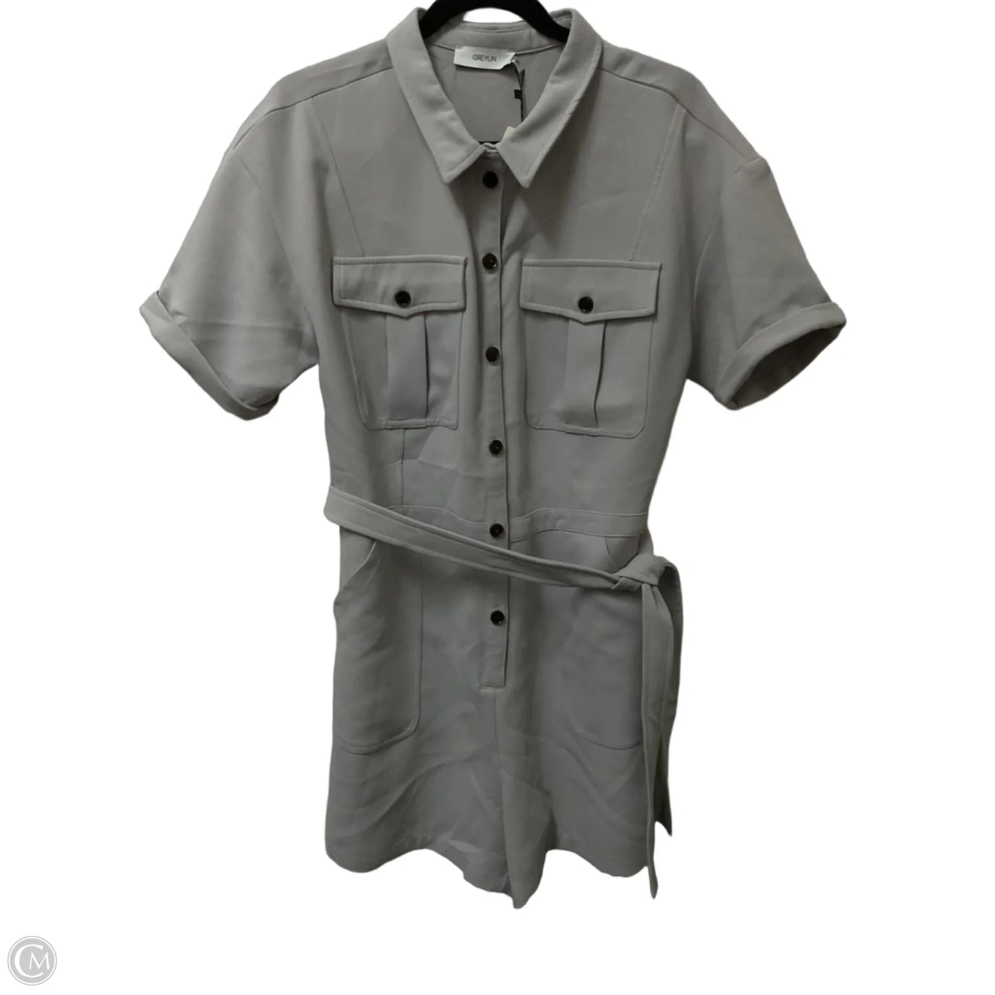 Romper By Greylin In Grey, Size: L