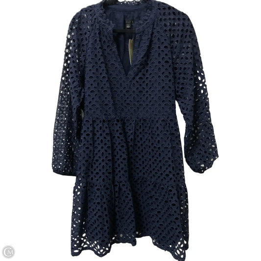 Dress Casual Midi By J. Crew In Navy, Size: L