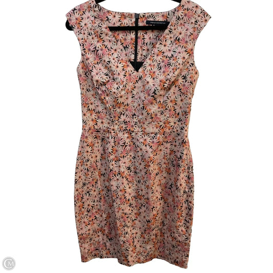 Dress Casual Midi By French Connection In Floral Print, Size: M