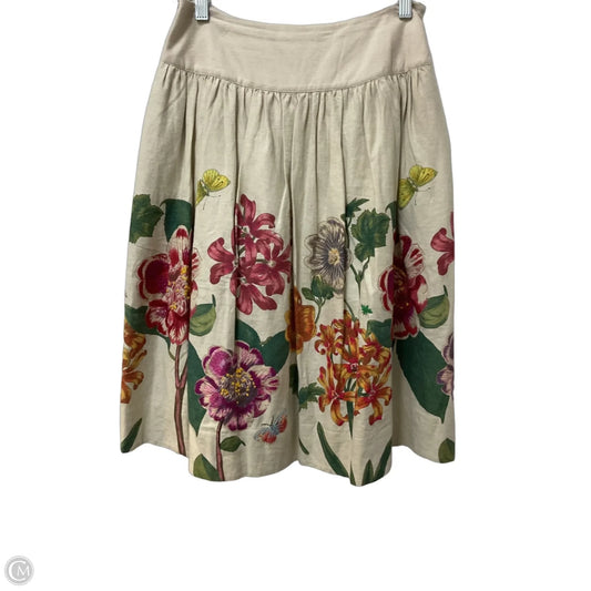 Skirt Midi By Meadow Rue In Cream, Size: S