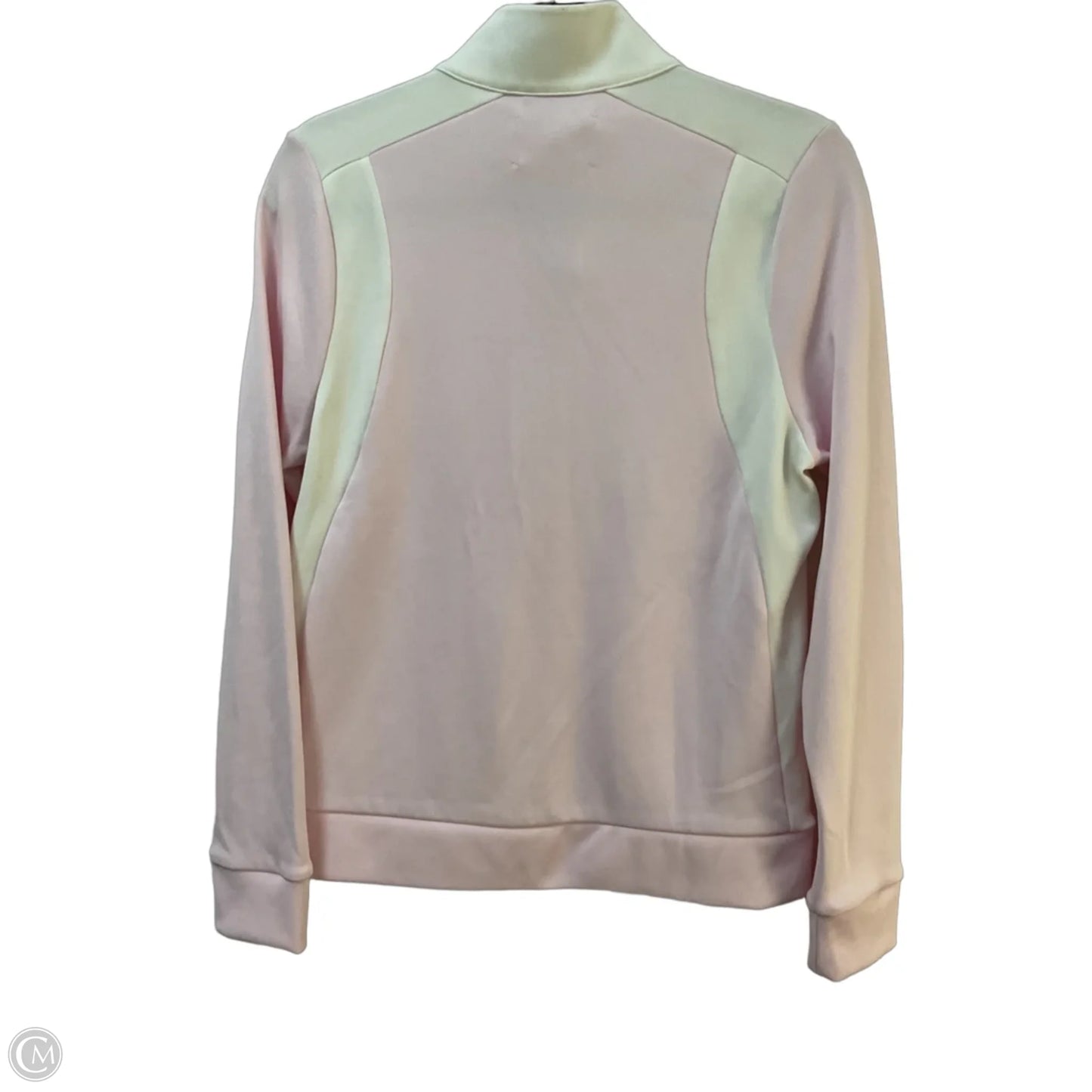 Jacket Designer By Tory Burch In Pink & White, Size: M