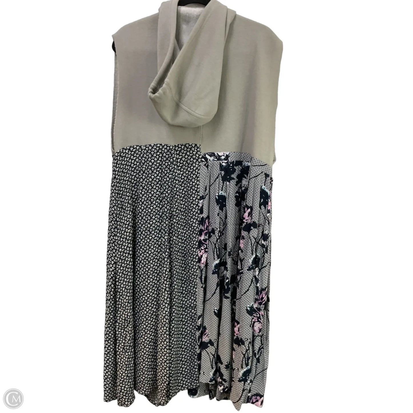 Tunic Long Sleeve By Free People In Grey, Size: S