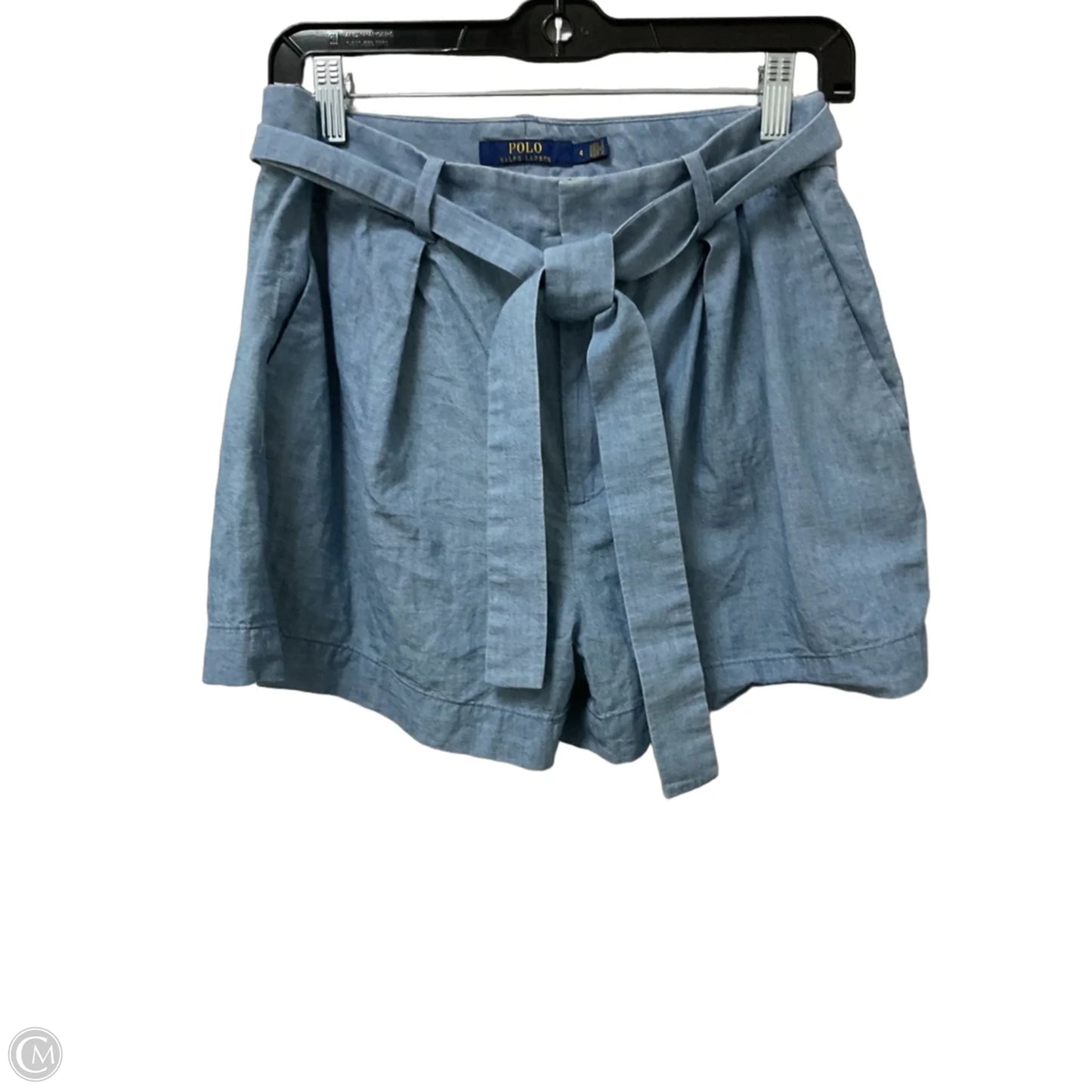 Shorts By Polo Ralph Lauren In Blue Denim, Size: 4