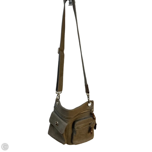 Crossbody Leather By Roots, Size: Medium