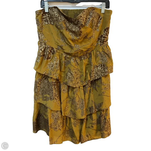 Dress Party Midi By Moulinette Soeurs In Bronze, Size: M
