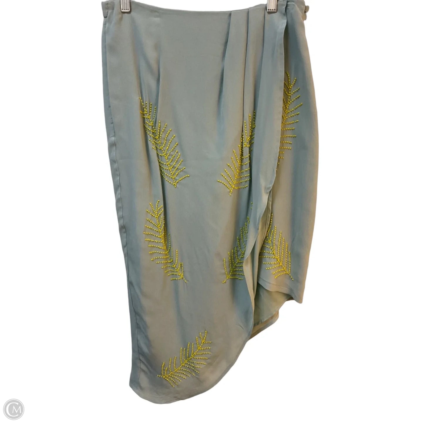 Skirt Midi By Cmc In Aqua, Size: M