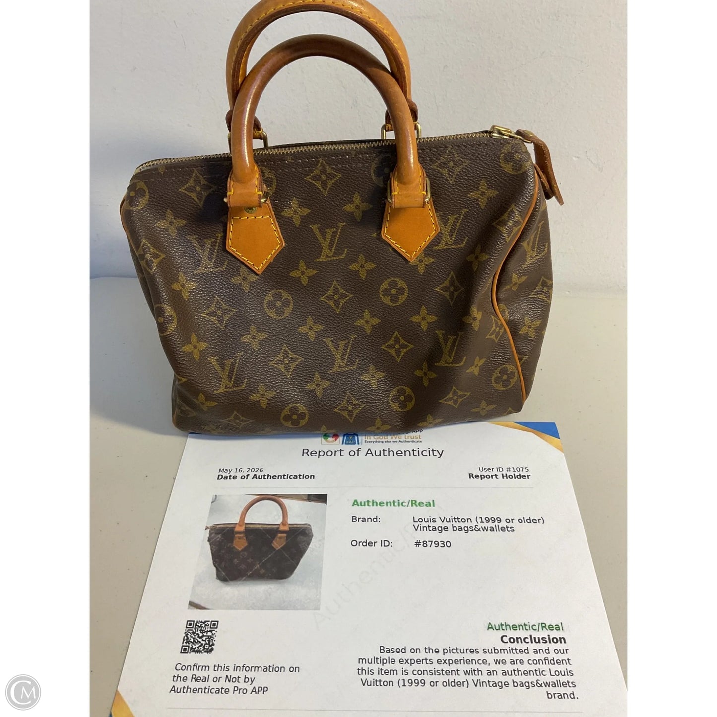 Handbag By Louis Vuitton, Size: Medium