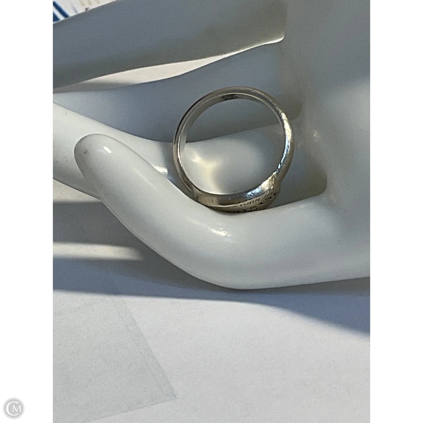 Ring Luxury Designer By Tiffany And Company, Size: 6.5