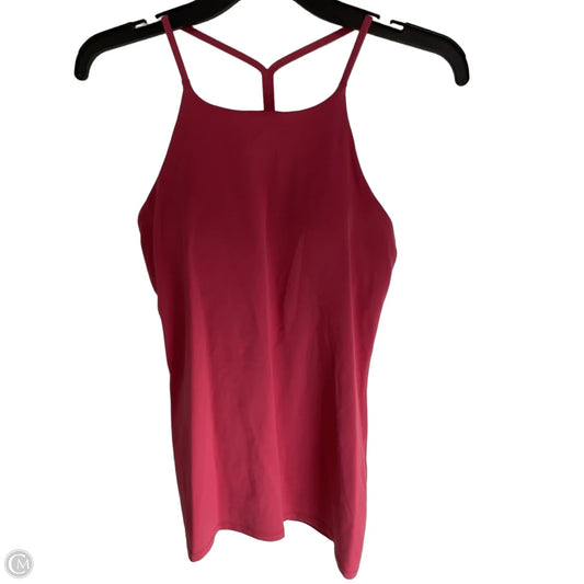 Athletic Tank Top By Lululemon In Pink, Size: S