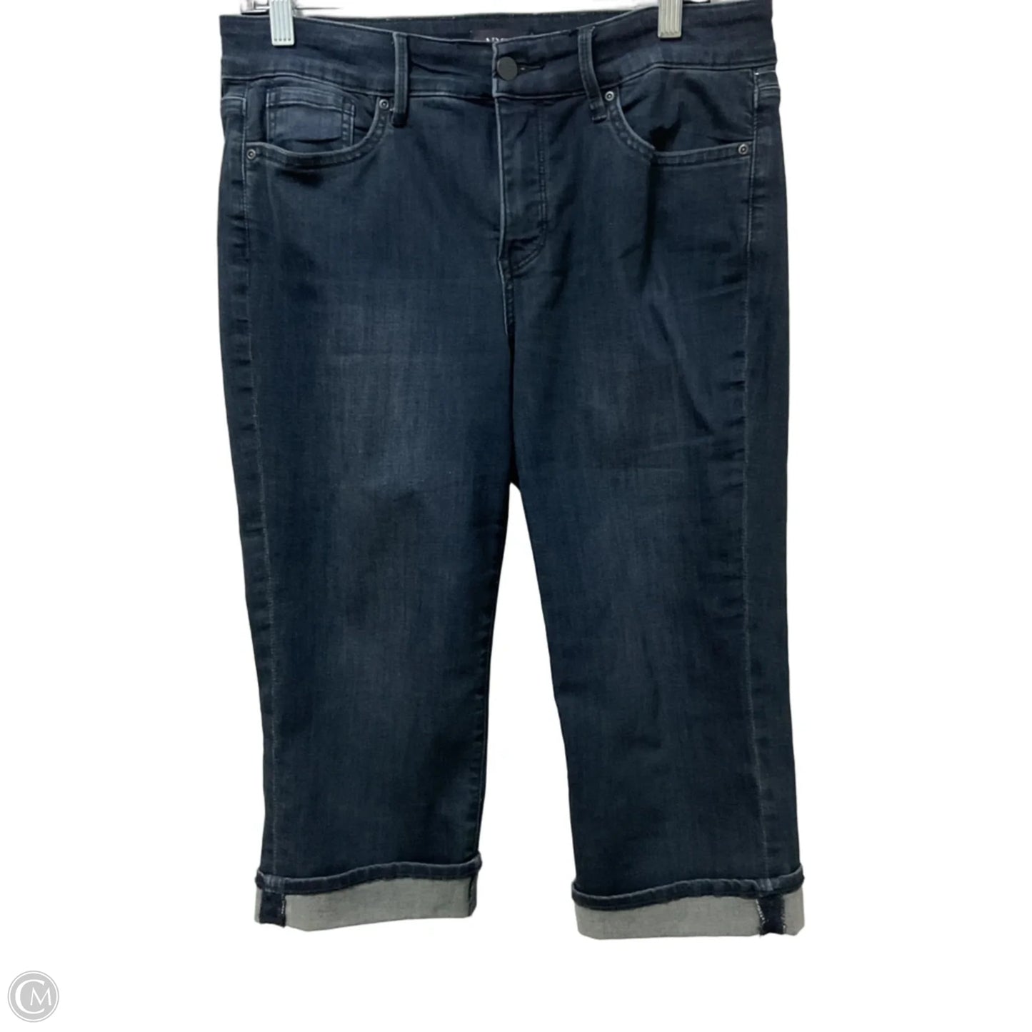 Jeans Cropped By Not Your Daughters Jeans In Blue Denim, Size: 10p