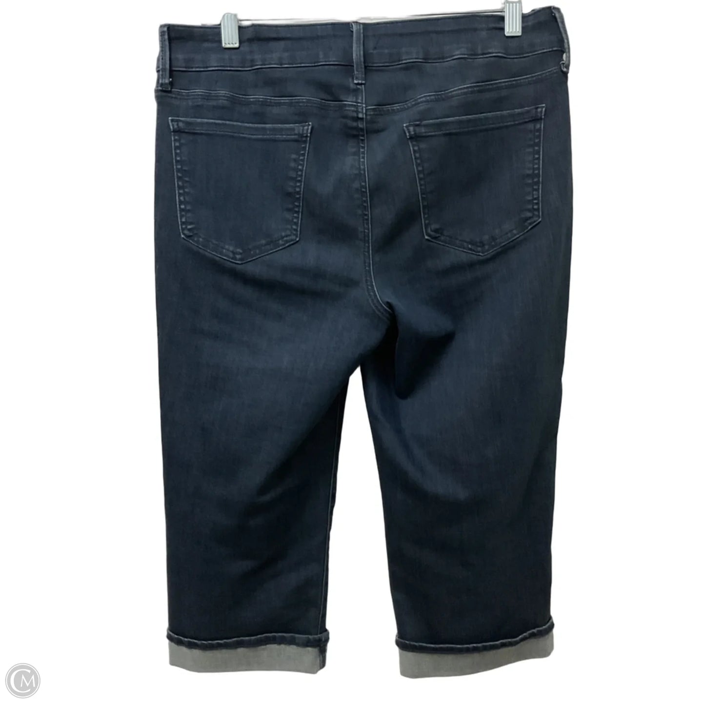 Jeans Cropped By Not Your Daughters Jeans In Blue Denim, Size: 10p
