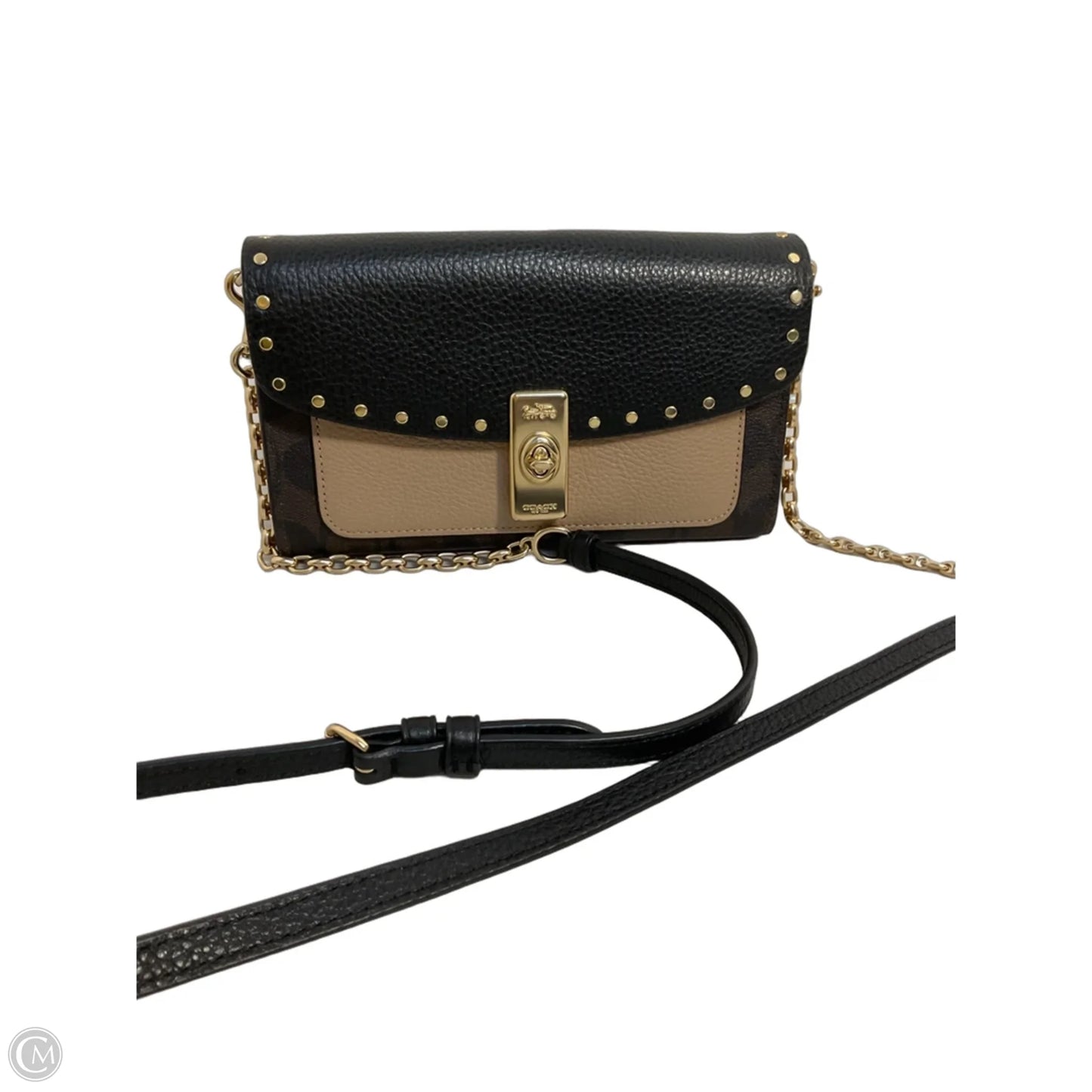 Crossbody Designer By Coach, Size: Medium