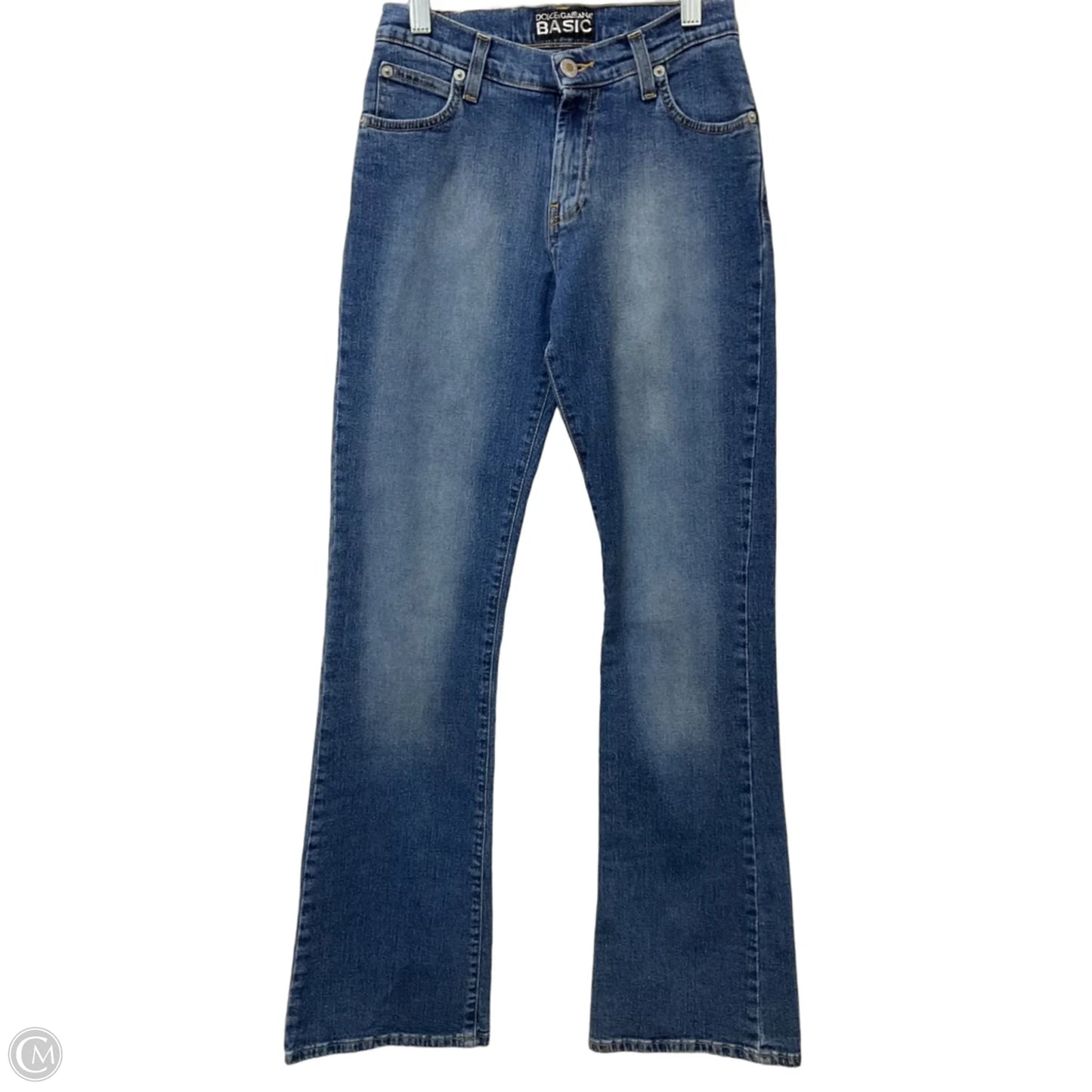 Jeans Luxury Designer By Dolce And Gabbana In Blue Denim, Size: 2