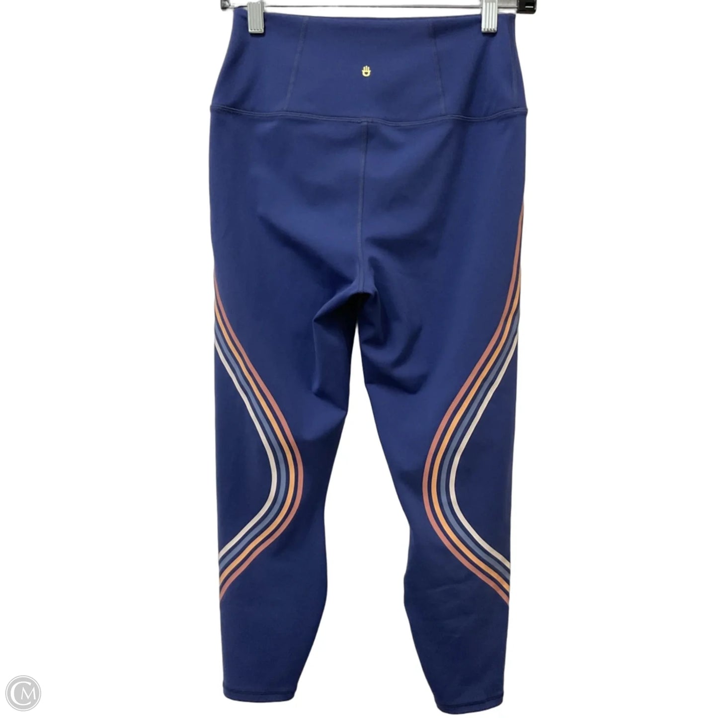 Athletic Leggings By Spiritual Gangster In Blue, Size: L