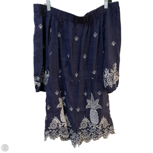 Romper By Farm Rio In Navy, Size: S