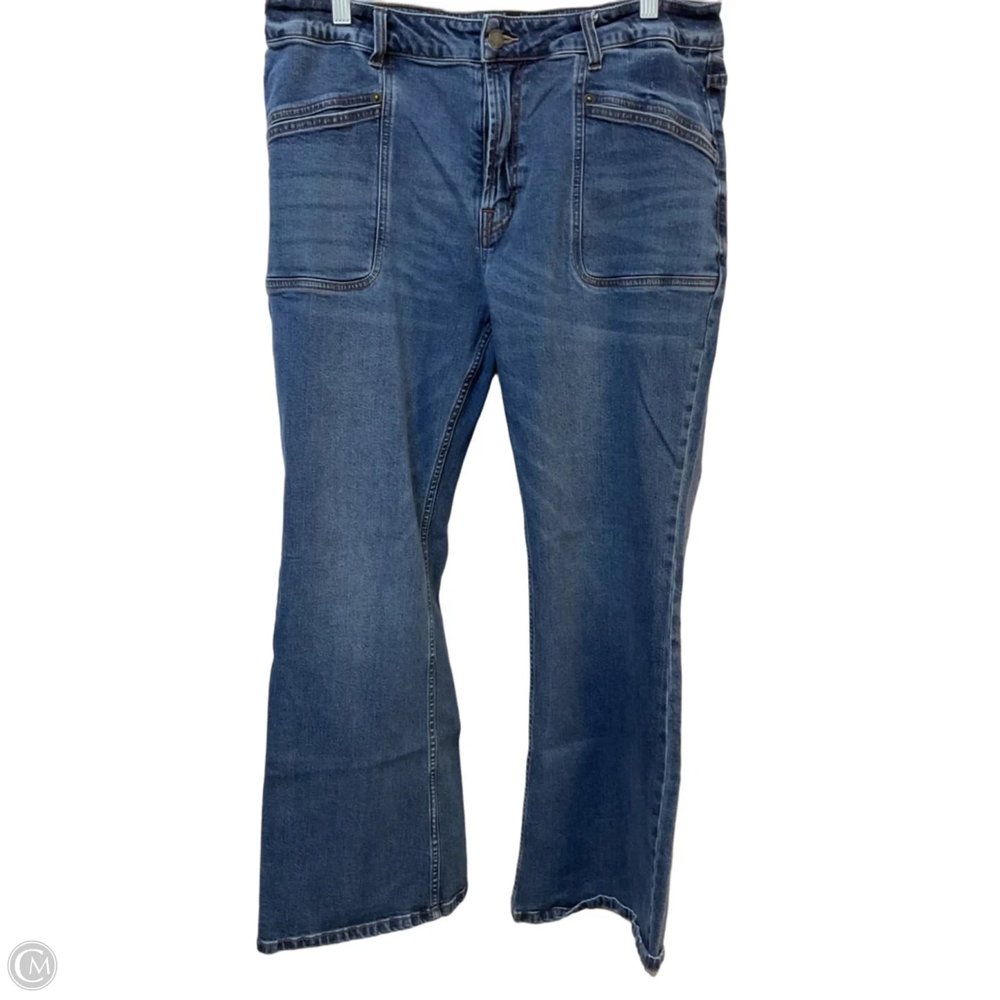 Jeans Designer By Frye In Blue Denim, Size: 12