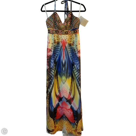 Dress Casual Maxi By Boston Proper In Multi-colored, Size: M