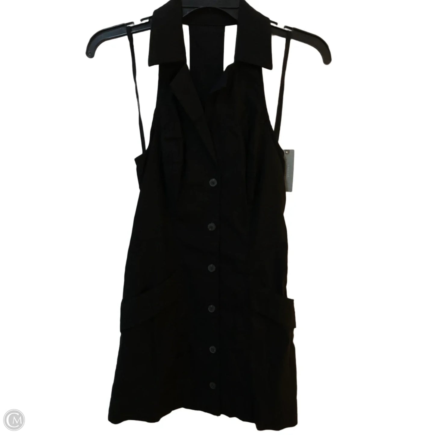 Dress Casual Short By Anthropologie In Black, Size: Xsp