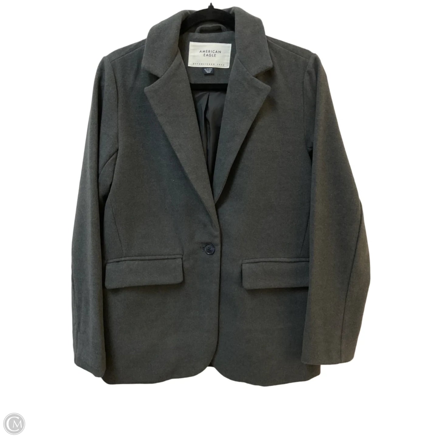 Blazer By American Eagle In Grey, Size: Xs