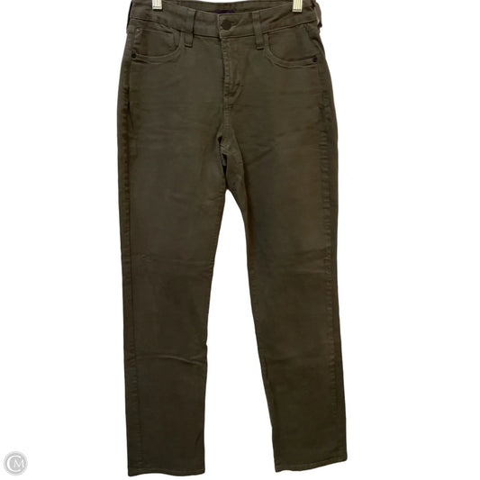 Jeans Straight By Not Your Daughters Jeans In Taupe, Size: 4
