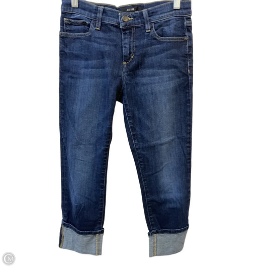 Jeans Cropped By Joes Jeans In Blue Denim, Size: 4