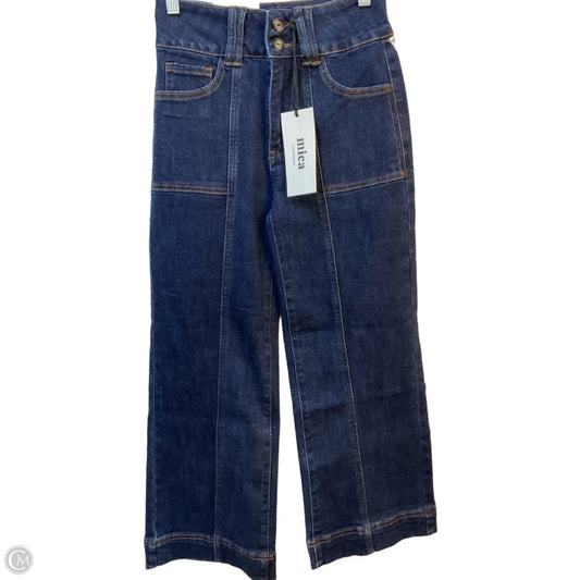 Jeans Wide Leg By Mica In Blue Denim, Size: 0