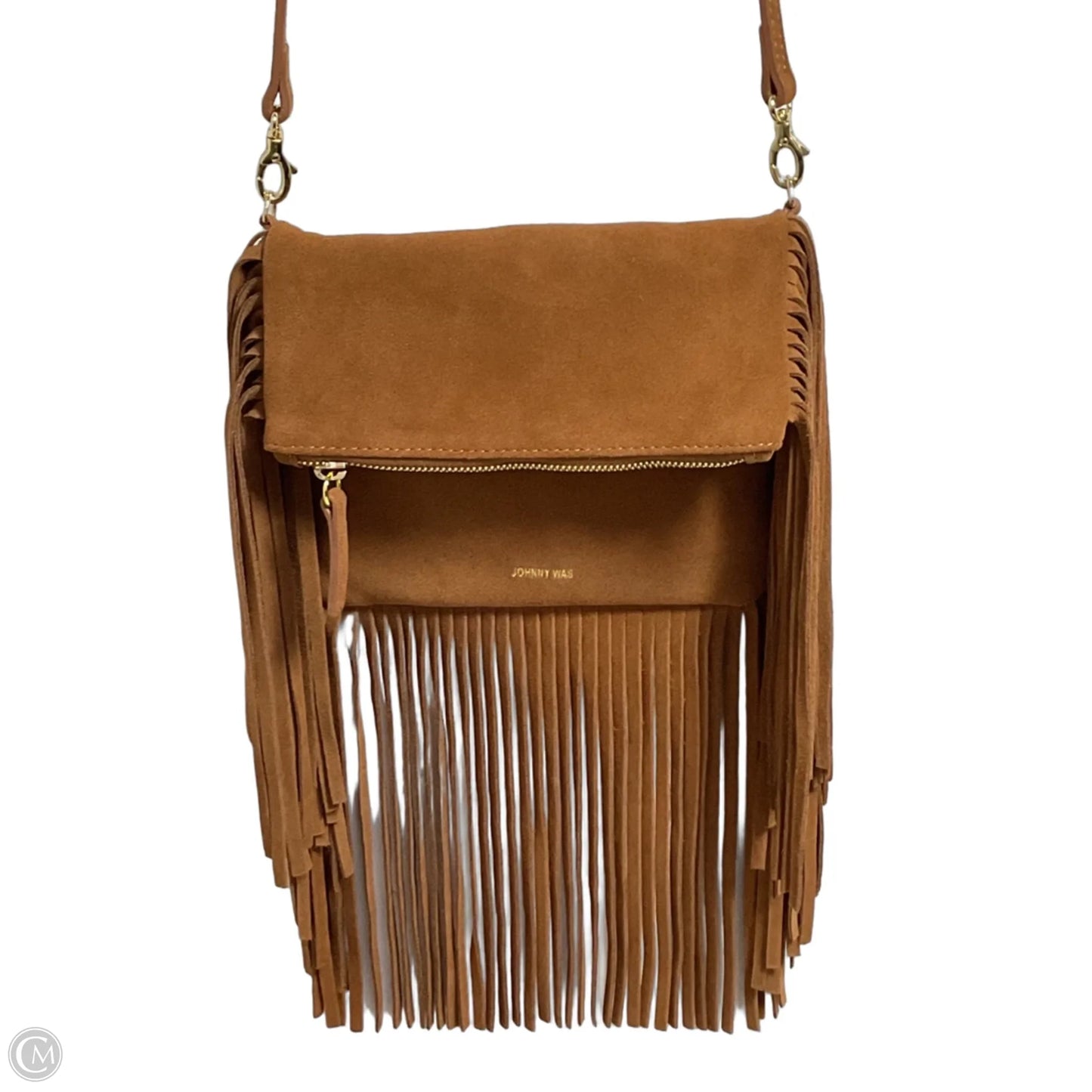 Crossbody Designer By Johnny Was, Size: Medium
