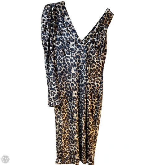 Dress Party Midi By Cmc In Animal Print, Size: L