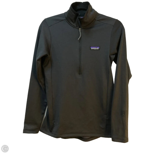 Athletic Sweatshirt Collar By Patagonia In Grey, Size: S