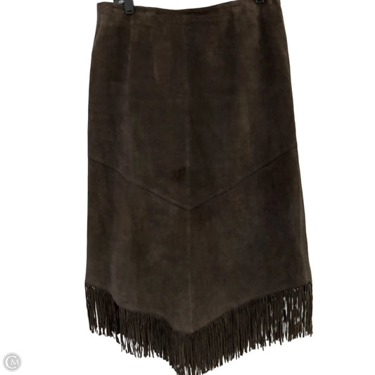Skirt Midi By Willi Smith In Brown, Size: 10