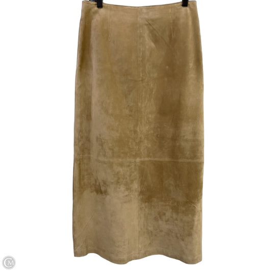 Skirt Maxi By Live A Little In Tan, Size: 12