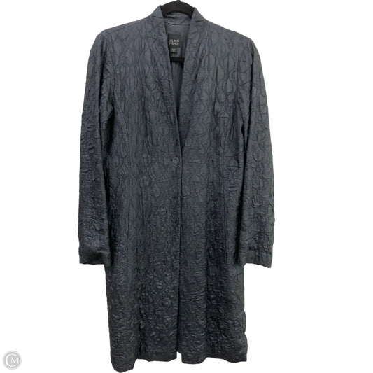 Jacket Other By Eileen Fisher In Grey, Size: Xs
