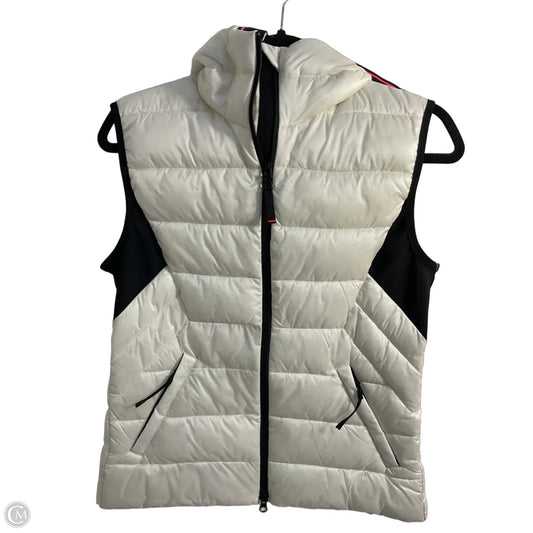 Vest Puffer & Quilted By Cmb In Black & White, Size: S